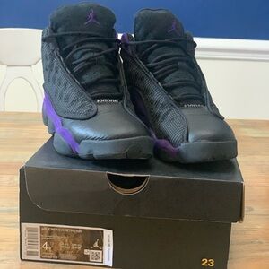 Jordan 13 Retro Court Purple Youth Size 4